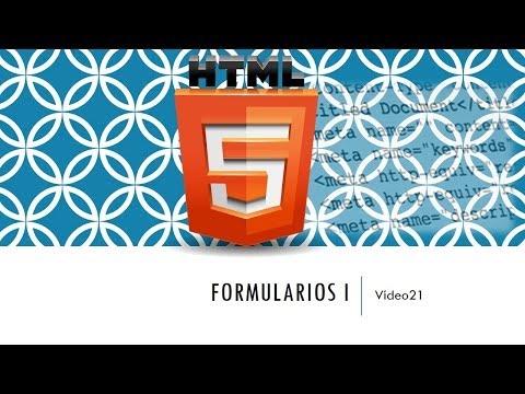 Curso HTML 5 Formularios I Vídeo 21
