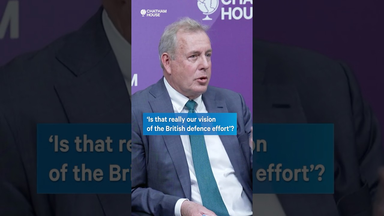 ‘Is that really our vision of the British defence effort’?