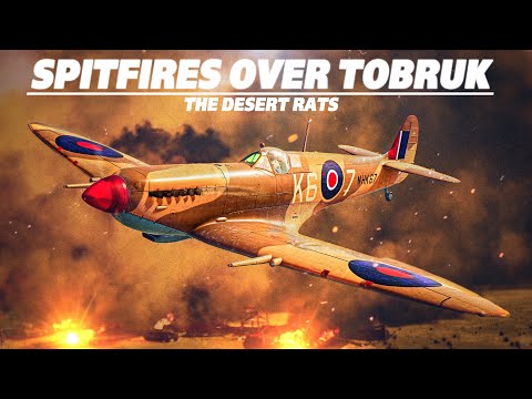 Spitfires Vs Bf-109s Over Tobruk | WWII | WW2 | Digital Combat Simulator | DCS |