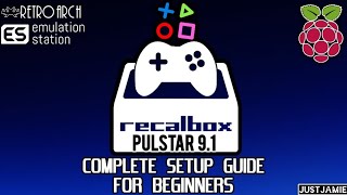 Recalbox Pulstar 9.1 Easy Setup Guide For RPi #recalbox #emulator #frontend