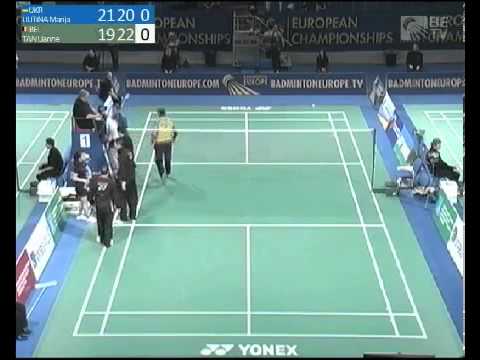 Group (Day 1) - WS - Marija Ulitina (UKR) vs Lianne Tan (BEL) - EMTC 2013