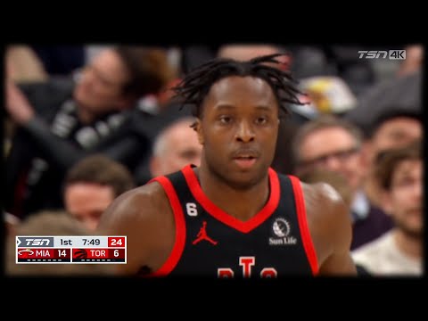 OG Anunoby the cookie monster! - Raptors vs Heat | March 28, 2023