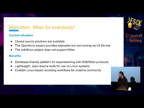 FSCK 2025 - Milan Meets PipeWire: Deterministic Audio Streaming for everyone