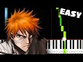 Never Meant To Belong Bleach OST EASY Piano Tutorial