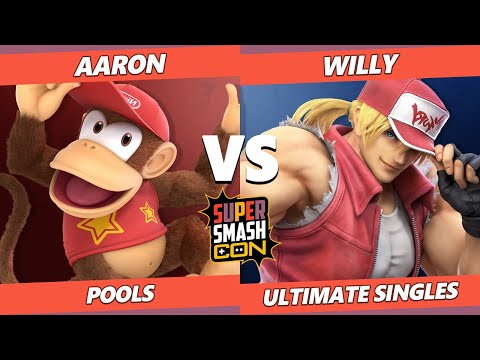 SSC Fall Fest - Aaron (Diddy Kong) Vs. Willy (Terry) SSBU Ultimate Tournament