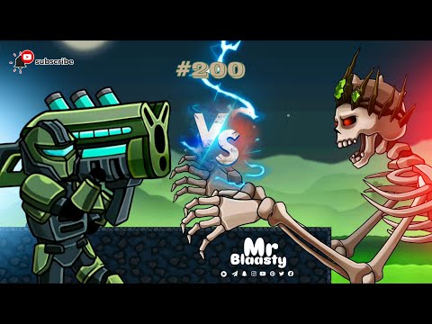 Boom Stick Bazooka Puzzles || Level 200 || Most advance weapon || Blue Shark Gun ||