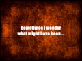 Anathema - regret (lyrics) 