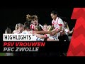 DOELPUNTRIJKE avond op De Herdgang ? | Highlights PSV Vrouwen - PEC Zwolle