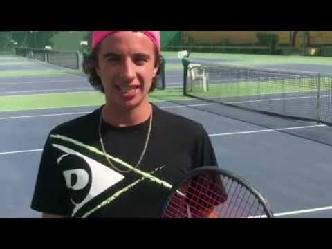 Sebastián Aranzeta - College Tennis Recruiting Video Fall 2022