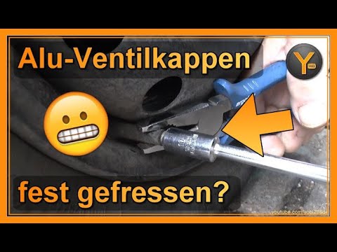 Removing stuck valve caps - Some solutions (aluminum caps)