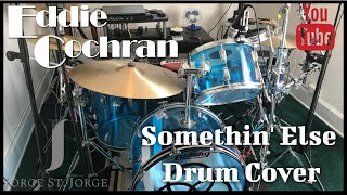 Eddie Cochran - Somethin&#39; Else Drum Cover