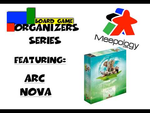 Ark Nova 3D Printed ORGANIZER Review