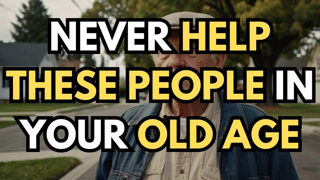 5 PEOPLE You MUST AVOID in OLD AGE | Even FAMILY