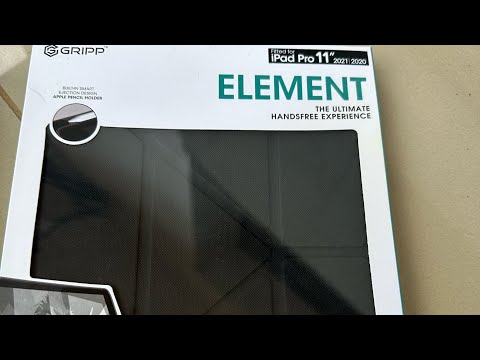 New Apple IPad Pro 11 inch (4th generation) Model A2759 Element Case From Apple Store (Black)