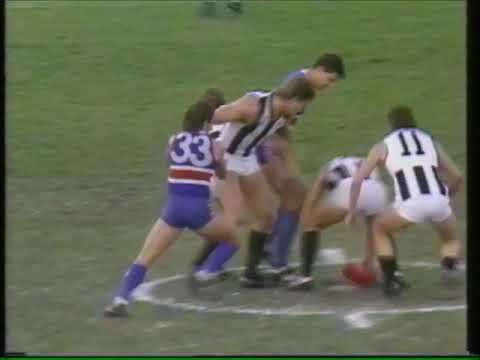 1986 VFL Round 5 - Footscray vs Collingwood