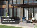 Creating a Courtyard in Live Home 3D