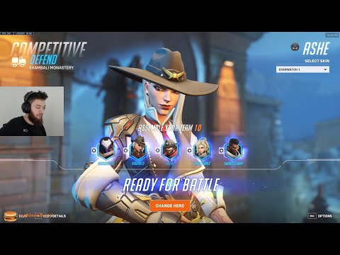 26K DMG! DAFRAN INSANE TRACER + ASHE OVERWATCH 2 SEASON 11 TOP 500 GAMEPLAY