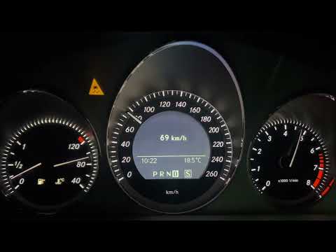 Mercedes C200 Kompressor W204 0-100