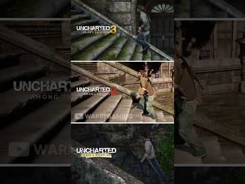 Uncharted 1 vs Uncharted 2 vs Uncharted 3 | Stairs Physics