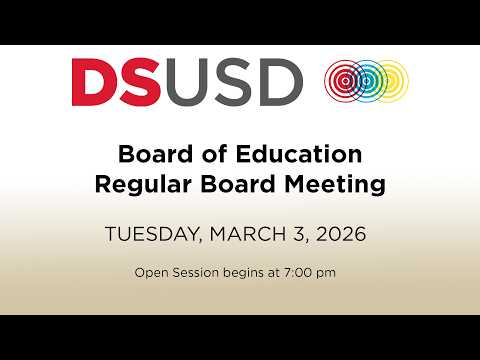 Regular Board Meeting of March 3, 2026