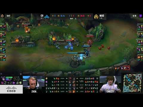 Fudge TP to get dived instantly and die - MSI C9 vs Mad Lions