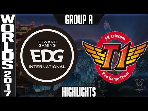 EDG vs SKT Highlights S7 World Championship 2017 Group A Day 2 Game 6 - Edward Gaming vs SK Telecom