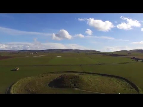 A flight from Stenness Church to Maeshow