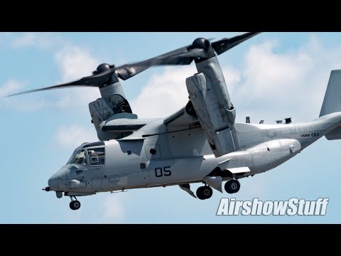 MV-22 Osprey Demonstration 2024 - MCAS Cherry Point Airshow