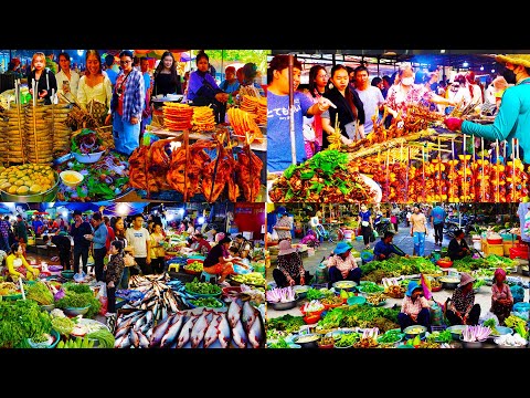 Food Rural TV, Amazing​ Street Food Compilation In Cambodia Market - Plenty Delicious of Food
