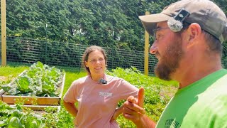 Always an Adventure || Garden Update, Field Corn Cultivation & Hay Baling || June 2025