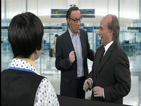 Núñez i Gaspart a l'aeroport, cap a "Sant Cugat"  - Crackòvia - TV3