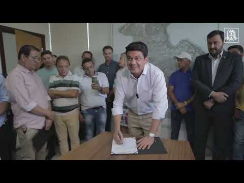 Prefeito autoriza construção do Terminal Rodoviário e infraestrutura do Parque Tecnológico
