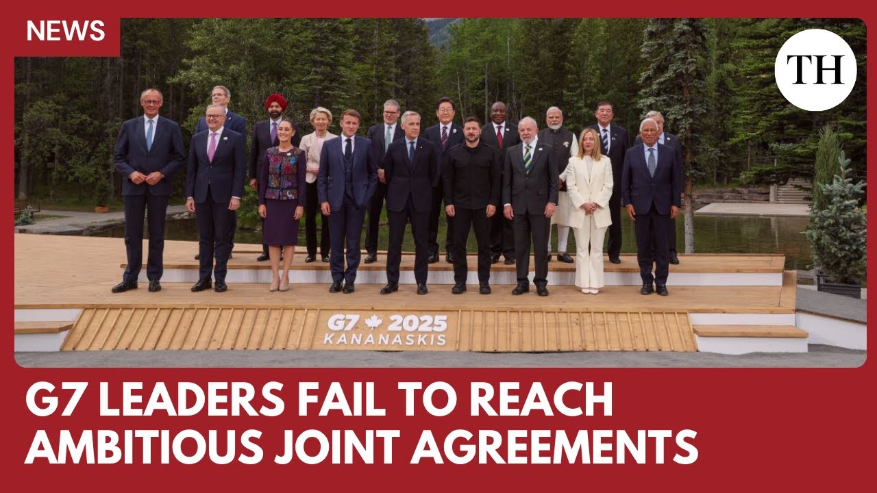 G7 leaders fail to reach ambitious joint agreements on key issues after Trump’s exit