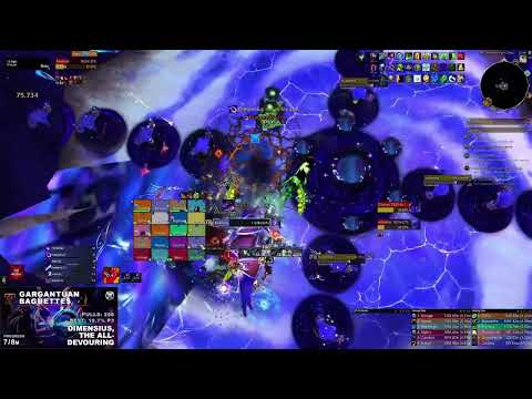 Mythic Dimensius | Resto Druid PoV | Gargantuan Baguettes - Tarren Mill