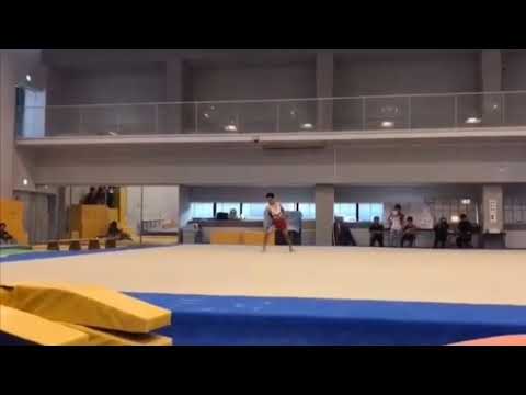 Kenzo Shirai doing Mai Murakami’s floor routine - Men doing women’s gymnastics.