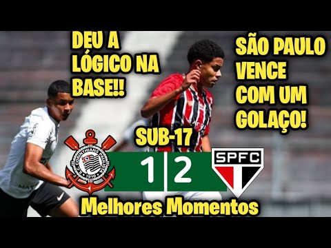 CORINTHIANS VS SÃO PAULO | GOALS AND HIGHLIGHTS | PAULISTÃO SUB-17 2025 | 18TH ROUND