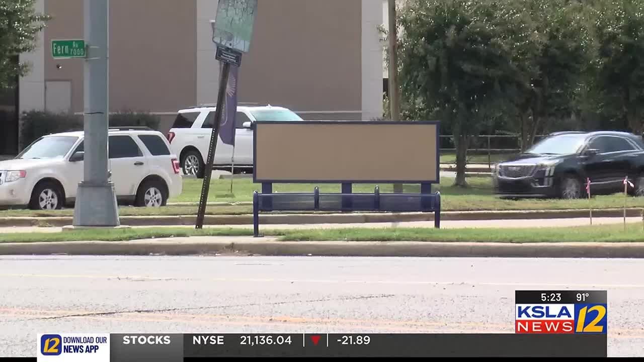 SportTran installs new benches at bus stops
