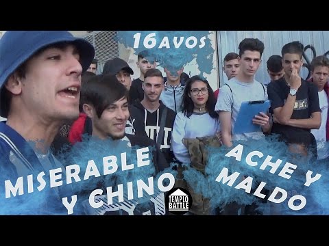 Maldo y Ache vs Miserable y Chino | 16avos | 1era Templo Battle Dual
