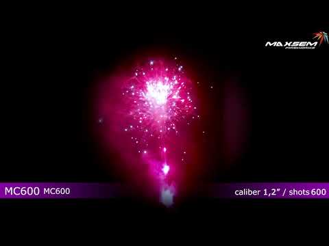 Самый большой фейерверк 600 зарядов MC600 MAXSEM