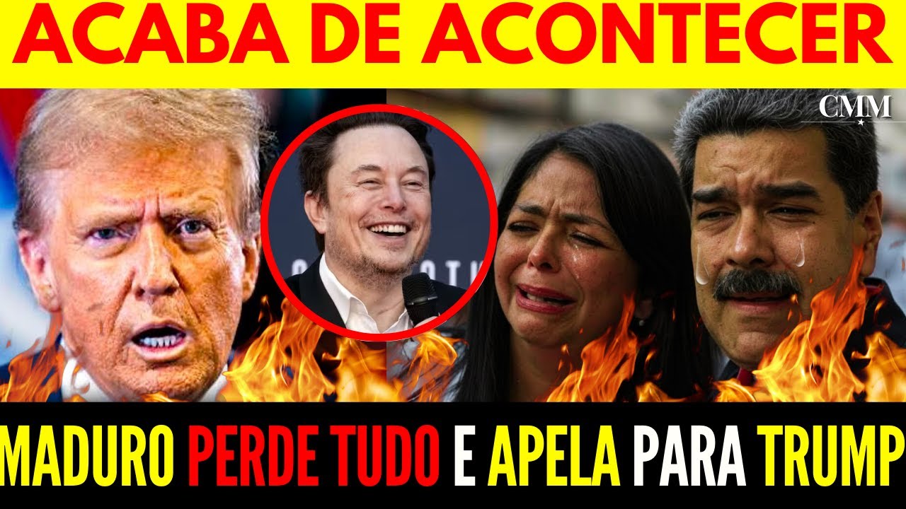 MOMENTO CRÍTICO: POR QUE MADURO ESTÁ DESESPERADO E SE APEGANDO A TRUMP?