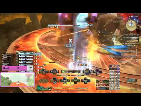 [FFXIV P3S] Fountain of Fire Scholar POV -- big pp shields