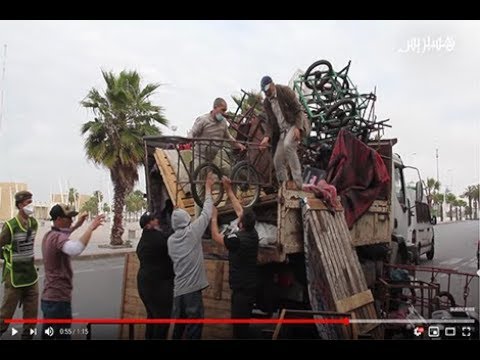سلطات الجديدة تحجز على عربات لبيع الخضر والفواكه لم يستجب أصحابها لإجراءات الحجر الصحي