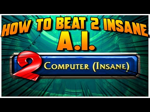 How to Beat 1v2 INSANE AI Losing JUST 2 Units!
