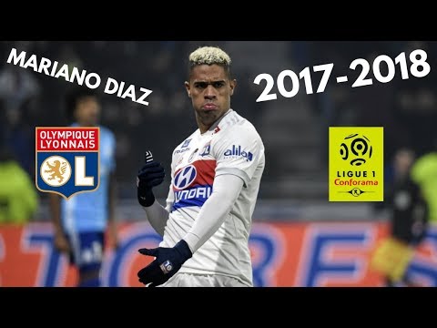 Mariano Diaz | Buts Olympique Lyonnais | Saison 2017-2018 | HD