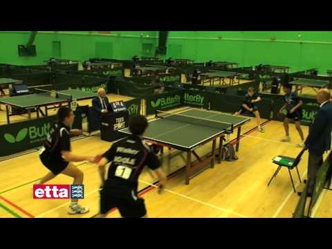 National Junior and Cadet Championships - Junior Boys Doubles Final