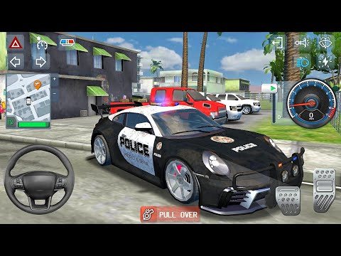 New Elite Cop Simulator 2026 - Porsche 911 Police Pursuit - Car Game Android GamePlay