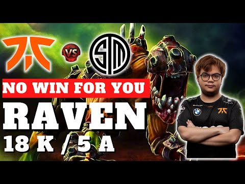 RAVEN LIFESTEALER POV | FNATIC VS TSM | TI11 GROUP STAGE | How they play?