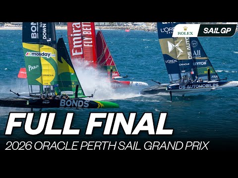 SENSATIONAL Final Race! 👏 | 2026 Oracle Perth Sail Grand Prix | 🇫🇷 v 🇬🇧 v 🇦🇺 | SailGP