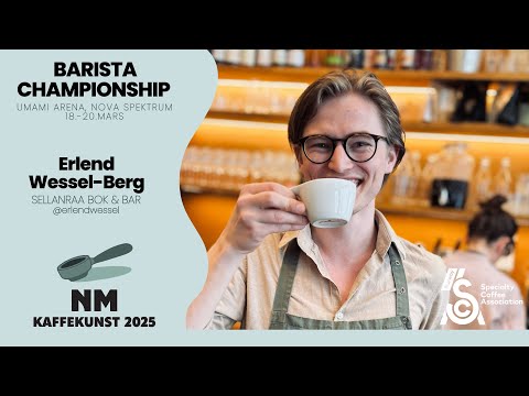 Erlend Wessel Berg - Finale Barista Championship NM 2025
