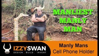Making a Manly Mans Cell Phone Holder | and a Goat how to